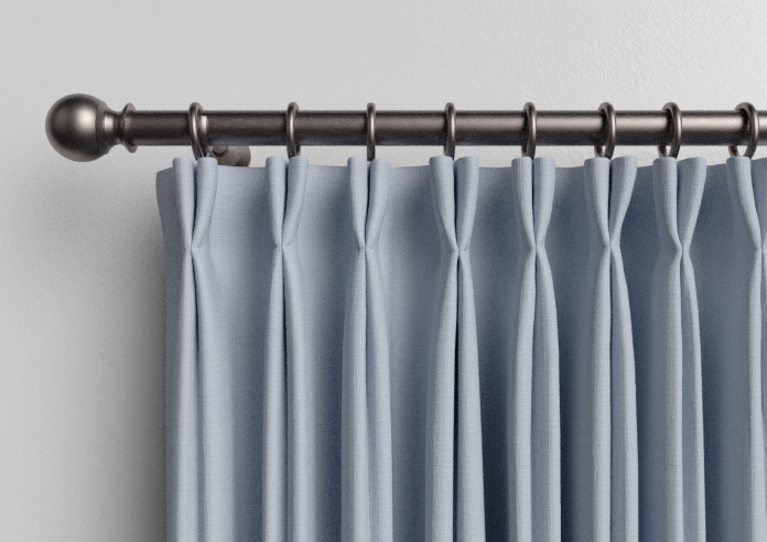 Windermere, Powder Blue - Made to Measure Curtains - Image 10